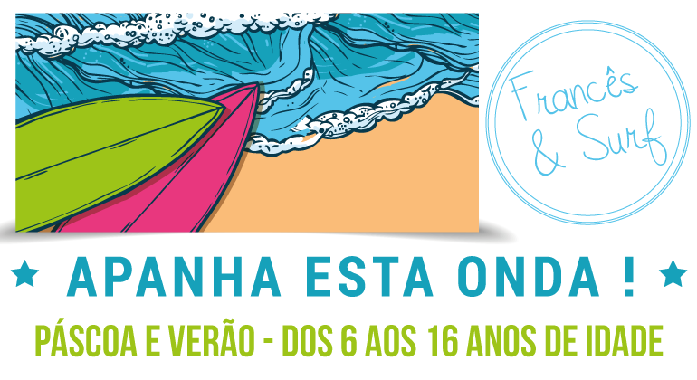 Curso “Francês e Surf”