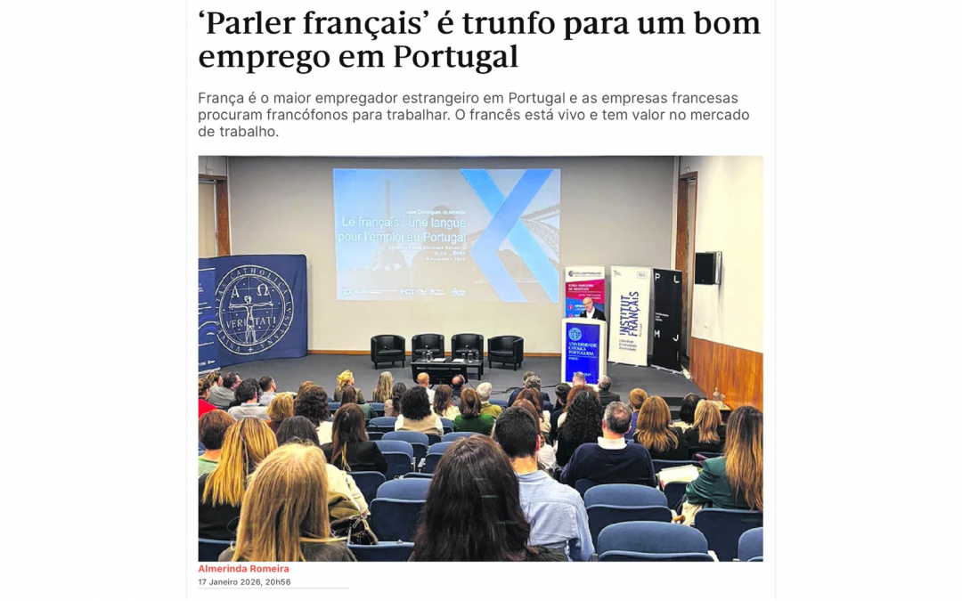 ‘Parler français’ é trunfo para um bom emprego em Portugal